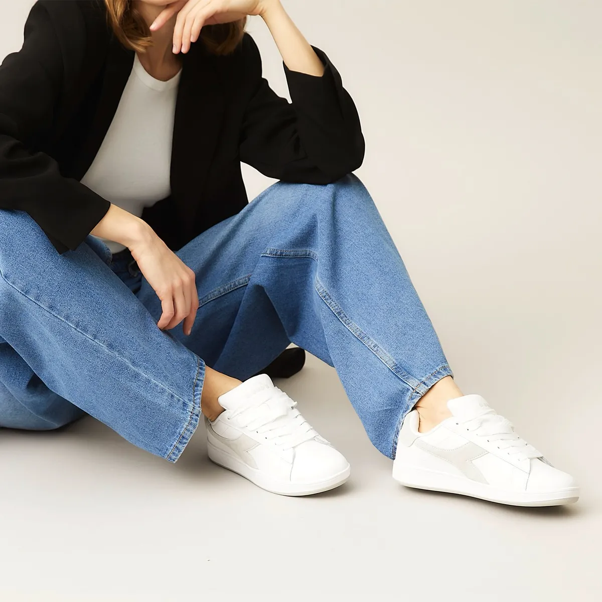 DIADORA - Court Xl Zapatilla Urbana Mujer Blanco Diadora