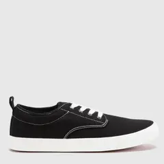 BEARCLIFF - Atrillon Zapatilla Urbana Hombre Negro