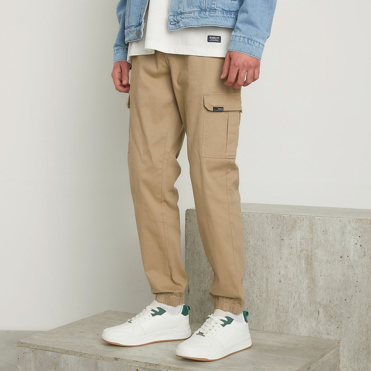 BEARCLIFF - Zapatilla Urbana Hombre Blanco Bearcliff