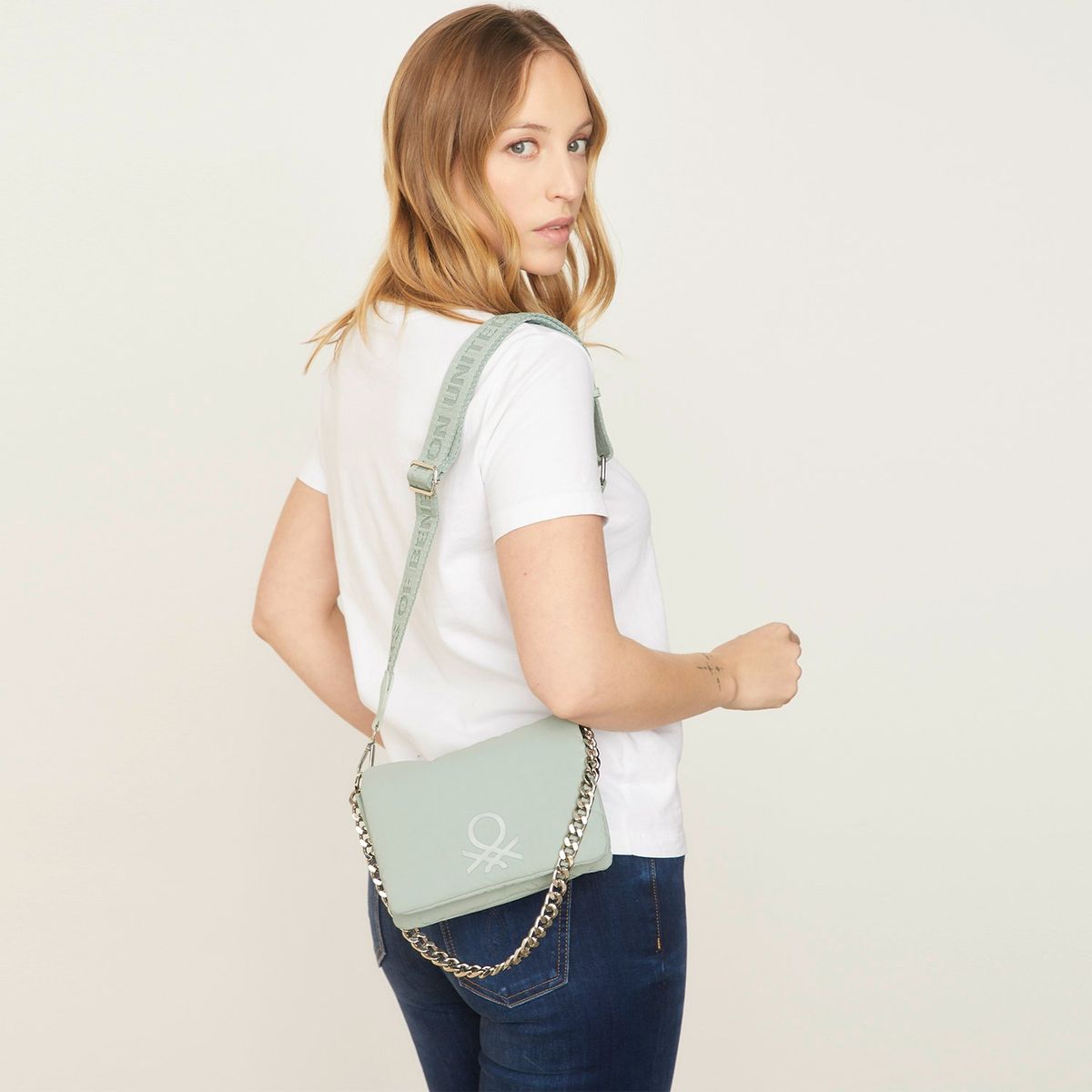 BENETTON - Bandolera Mujer Benetton