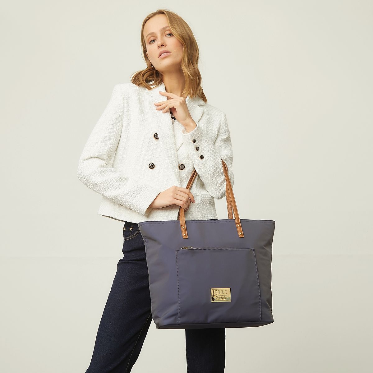 ELLE - Cartera Elle Bolso de Mano Diseño Variado