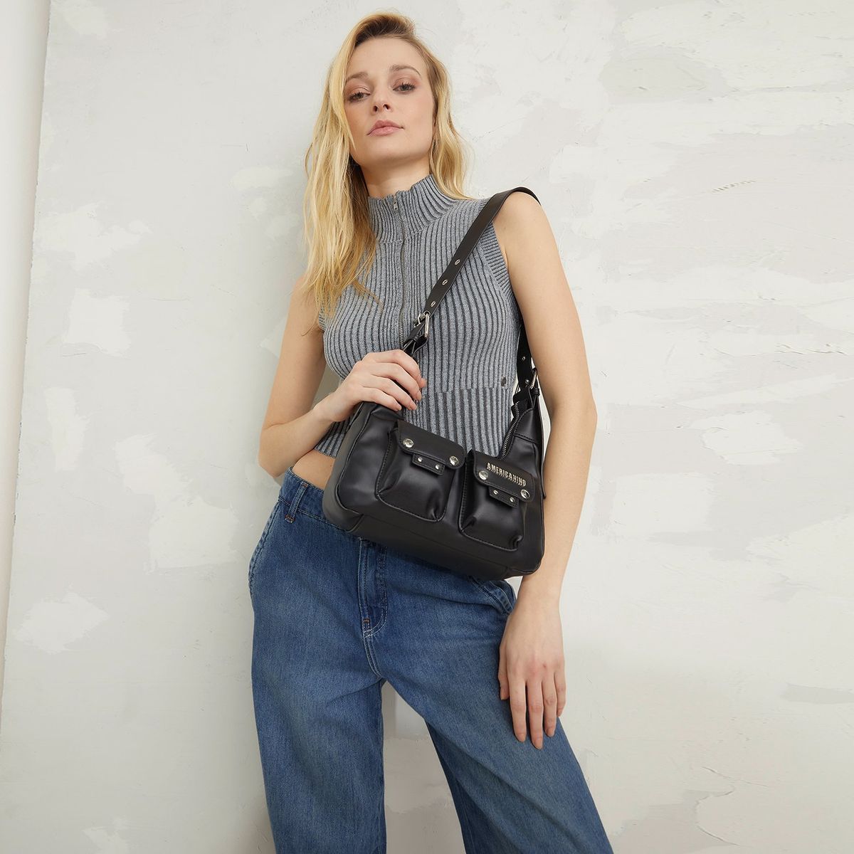 AMERICANINO - Bandolera Mujer Americanino