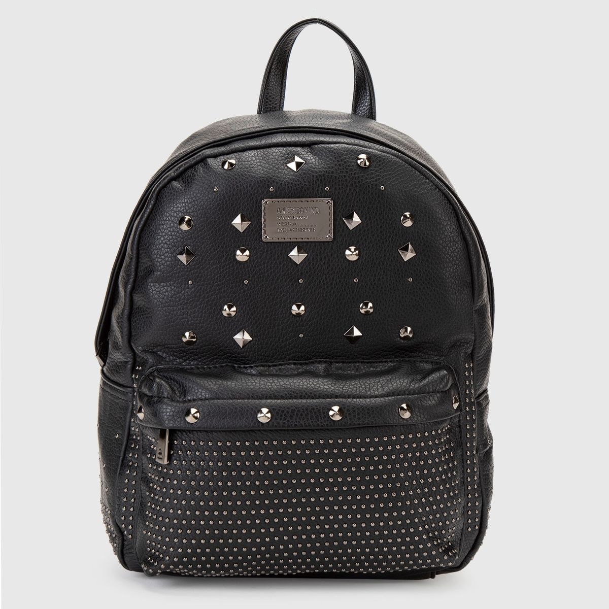 AMERICANINO - Mochila Mujer Americanino Negra con Tachas
