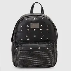 AMERICANINO - Mochila Con Tachas Negra Mujer