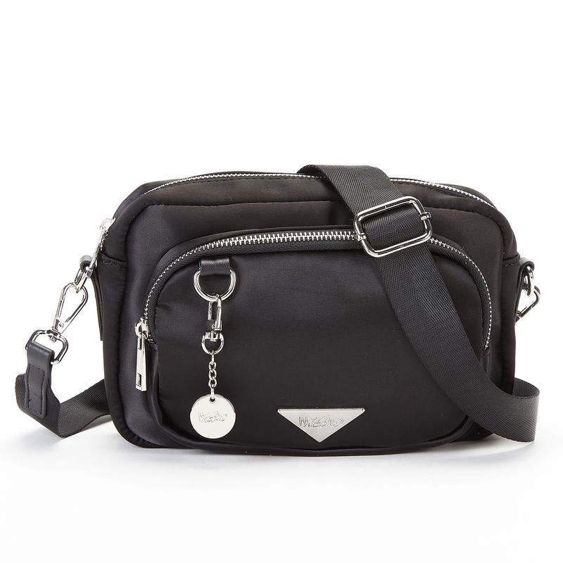 MOSSIMO - Bandolera Negra Mujer Mossimo