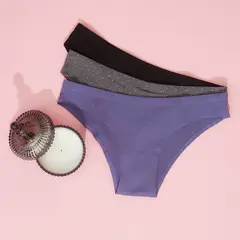 BLU - Pack de 3 Calzones Bikini Mujer