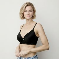 Sostén Encaje Ajustable Mujer Con Copa