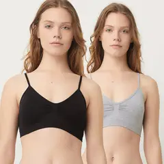SYBILLA - Pack De 2 Bralette Mujer