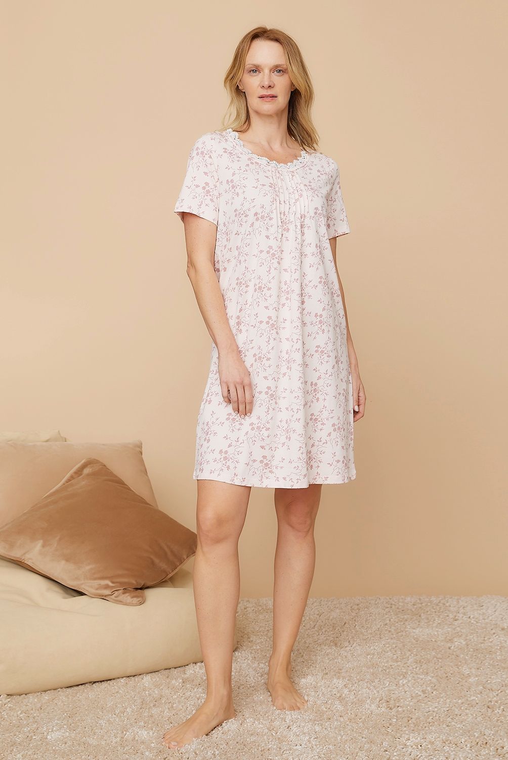 S COCCI - Camisa De Dormir Manga Corta Mujer S Cocci