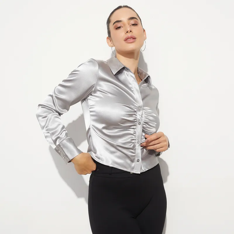 MOSSIMO - Blusa Manga Larga Mujer Mossimo
