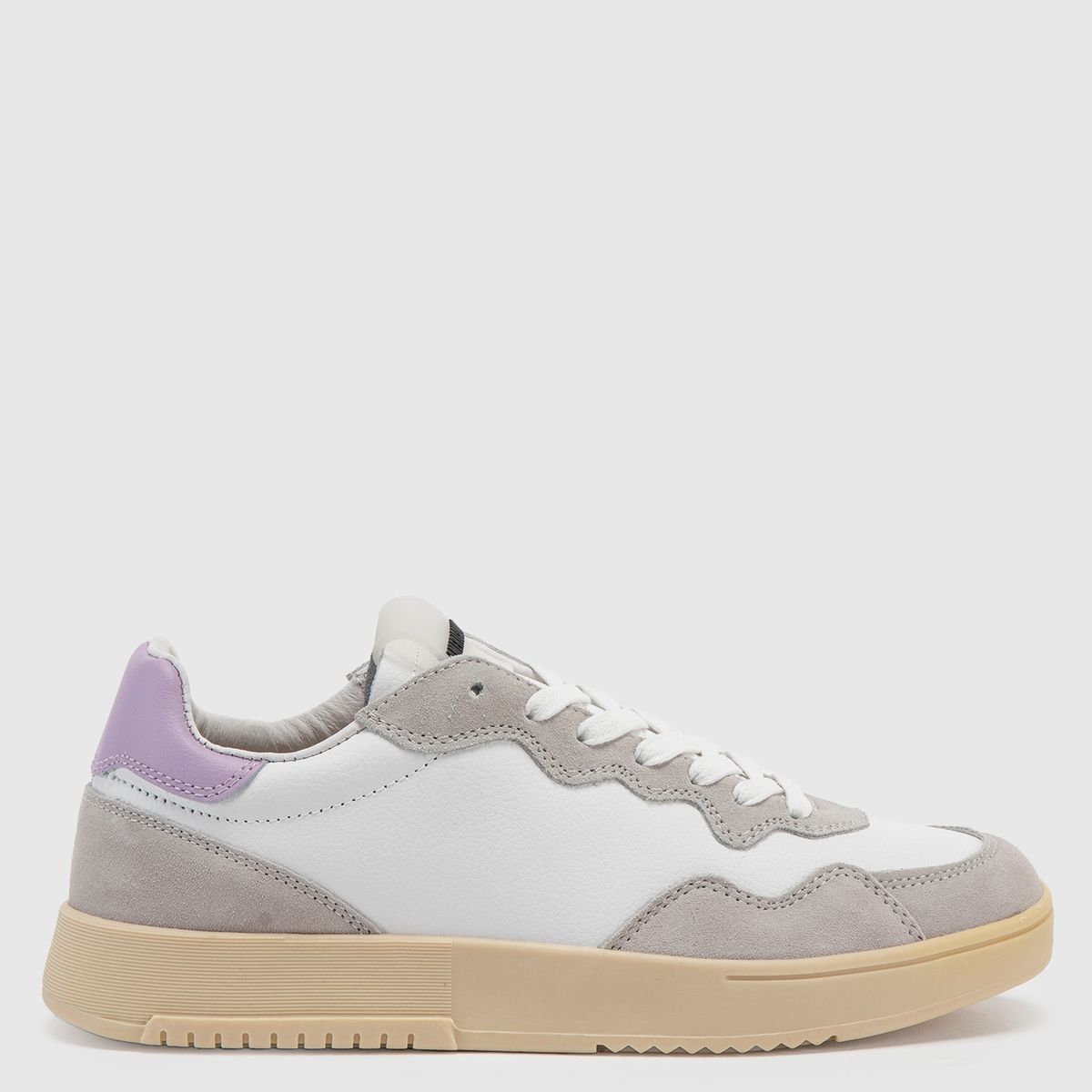 AMERICANINO - Zapatilla Urbanas Mujer Cuero Blanco Americanino