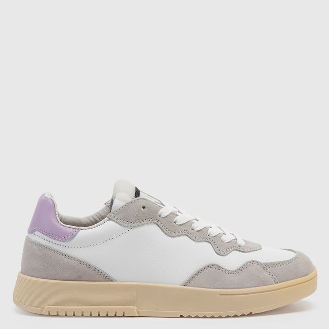 AMERICANINO - Zapatilla Urbanas Mujer Cuero Blanco Americanino