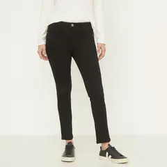 NEWPORT - Jeans Skinny Push Up Tiro Alto Mujer