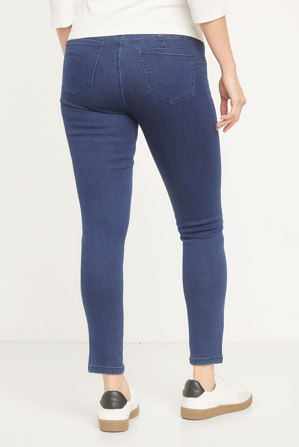 NEWPORT - Jeans Skinny Push Up Tiro Alto Mujer Newport