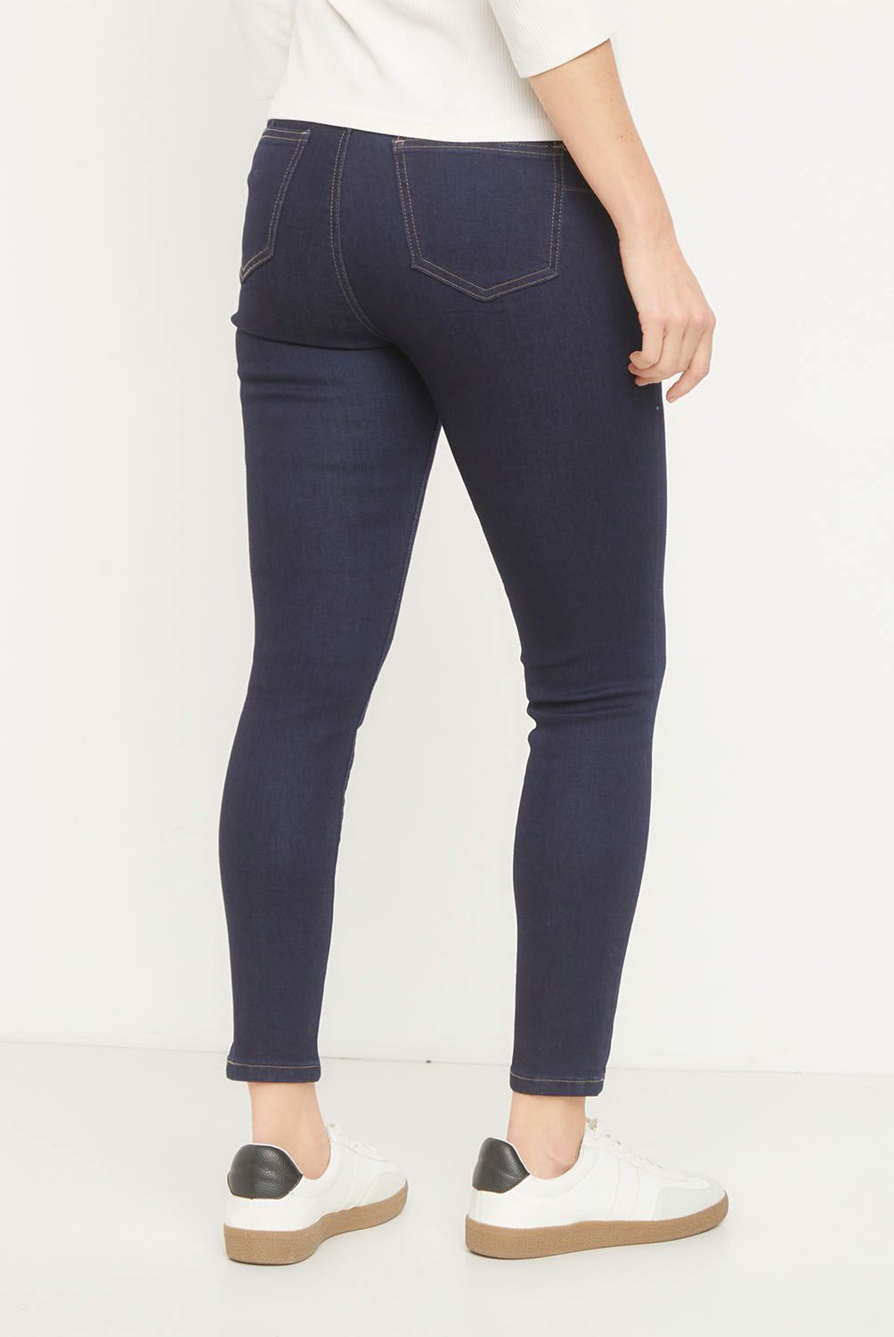 NEWPORT - Jeans Skinny Push Up Tiro Alto Mujer Newport