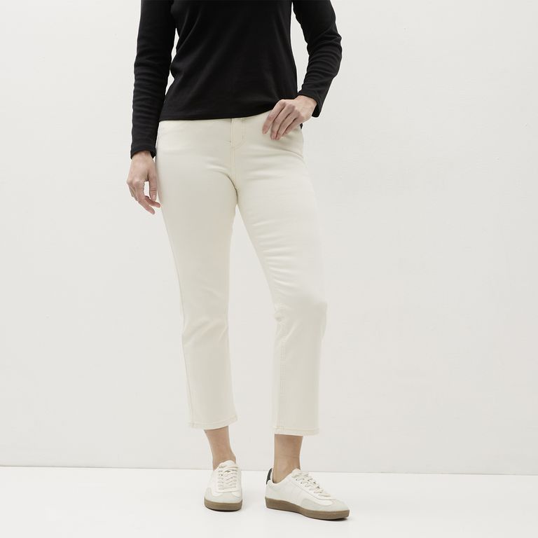 Jeans Flare Tiro Alto Mujer