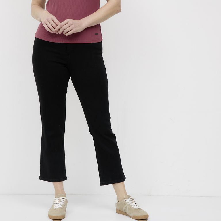 NEWPORT Jeans Flare Tiro Alto Mujer