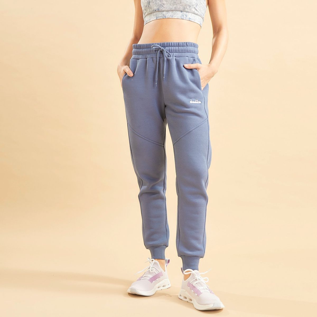 DIADORA - Pantalón Jogger Algodón Mujer Diadora