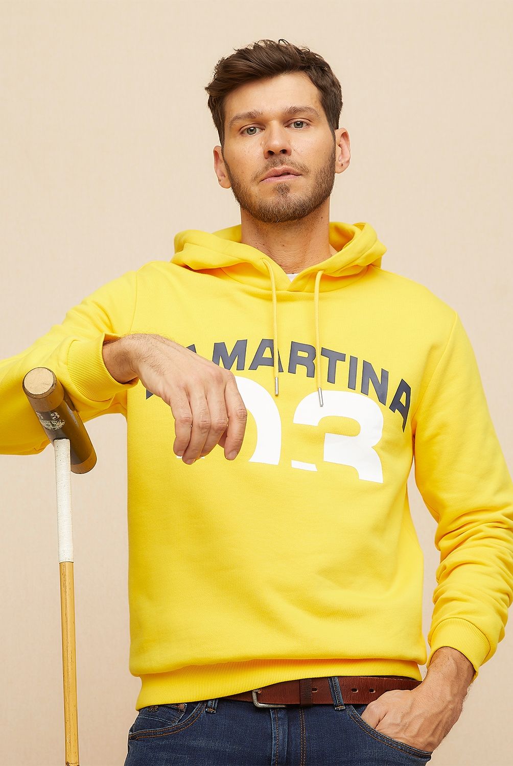 LA MARTINA - Polerón Casual Regular Fit Hombre La Martina