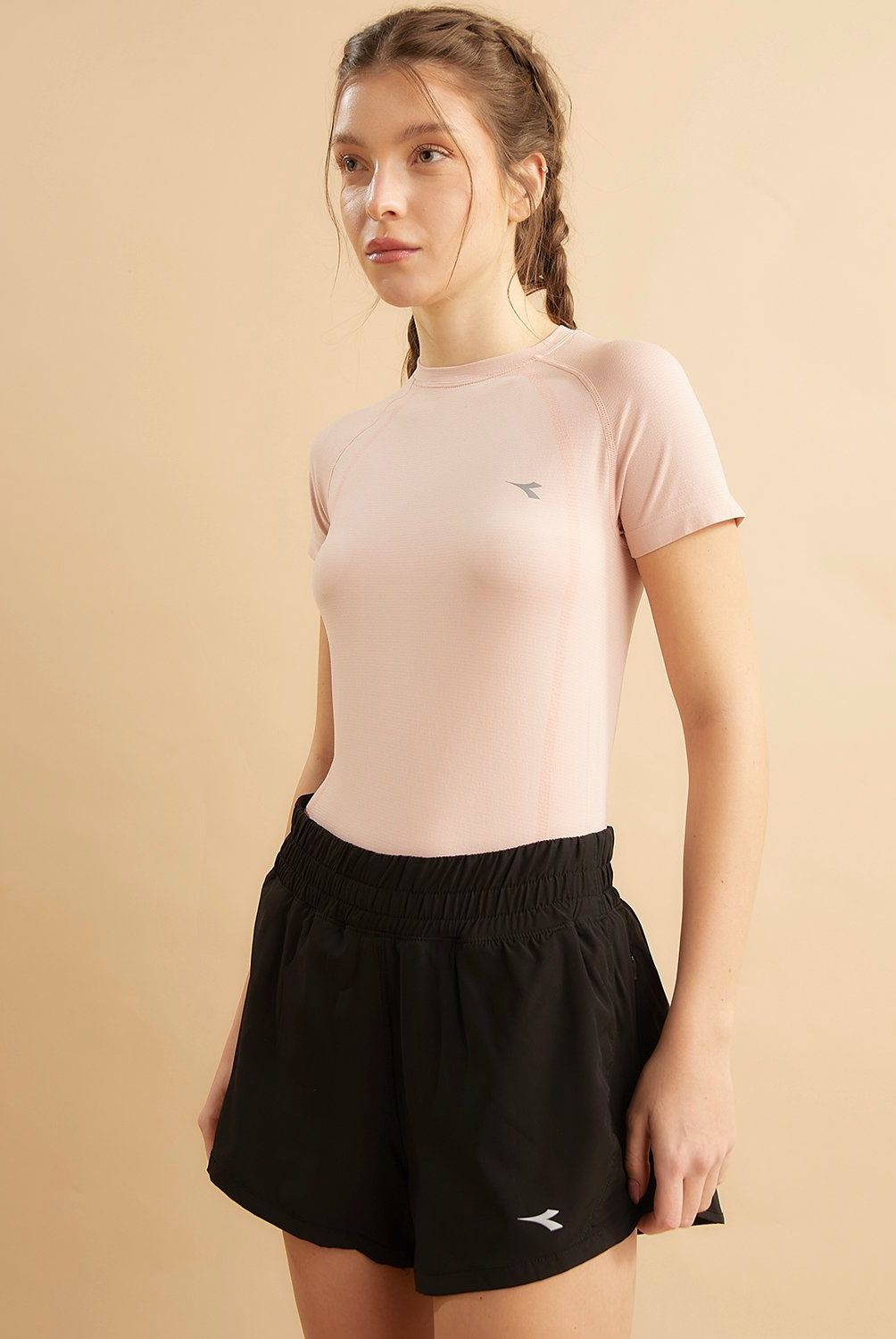 DIADORA - Polera Seamless Manga Corta Deportiva Mujer Diadora