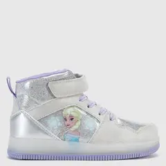 DISNEY - Zapatilla Urbana Niña Con Luces Plateado (22 a 33)