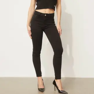 MOSSIMO - Jeans Skinny Tiro Súper Alto Mujer