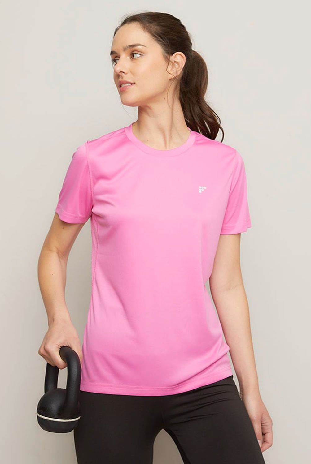 FRATTA - Polera Deportiva Fratta Manga Corta Mujer Poliéster