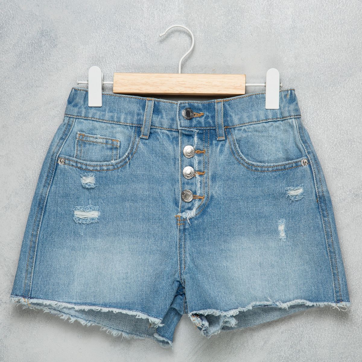 ELEVEN - Short de Algodón para Niña Eleven