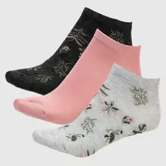 BLU - Pack de 3 Calcetines Mujer
