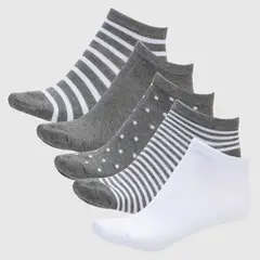 BLU - Pack De 5 Calcetines Mujer