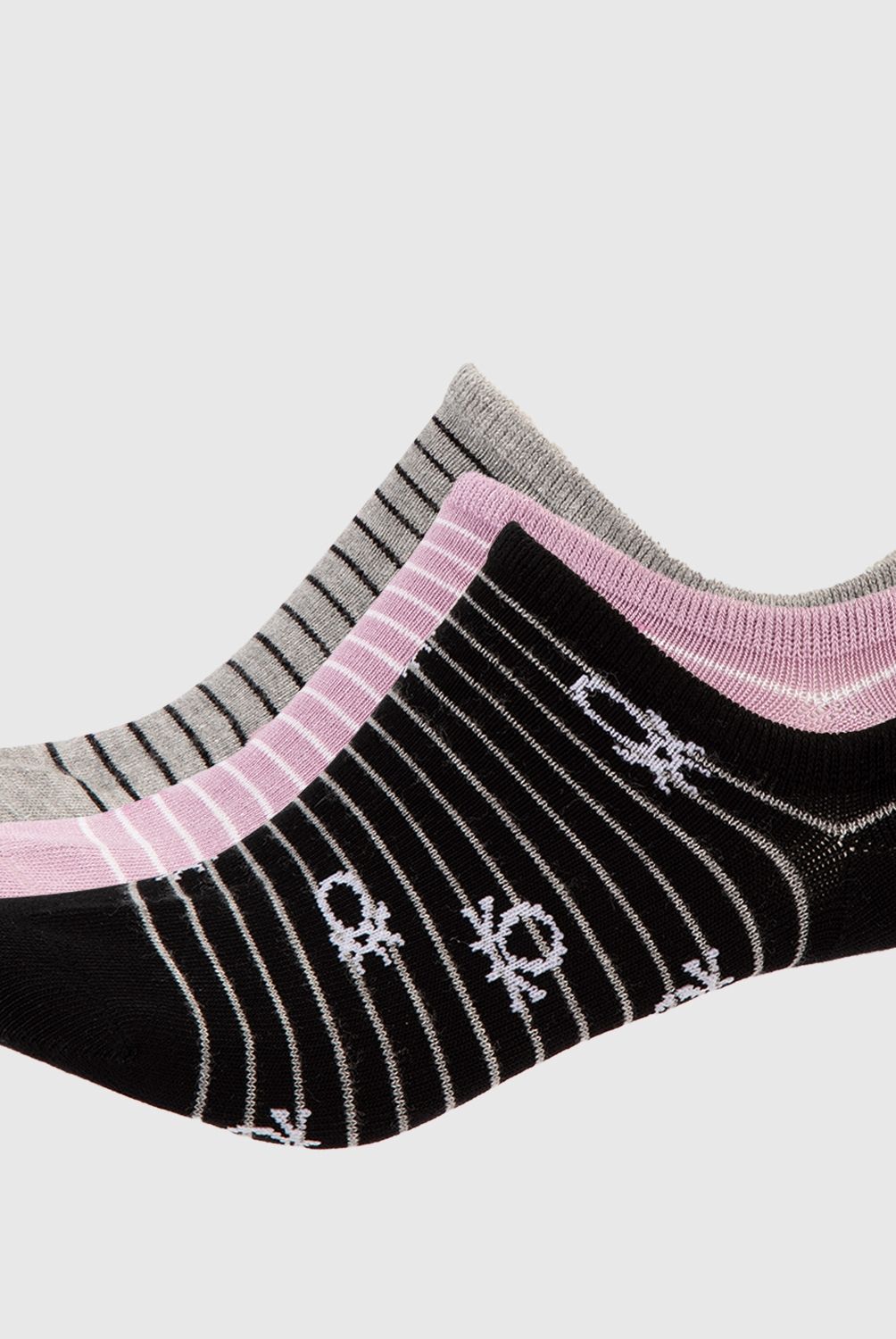 BENETTON - Pack De 3 Calcetines Mujer Benetton