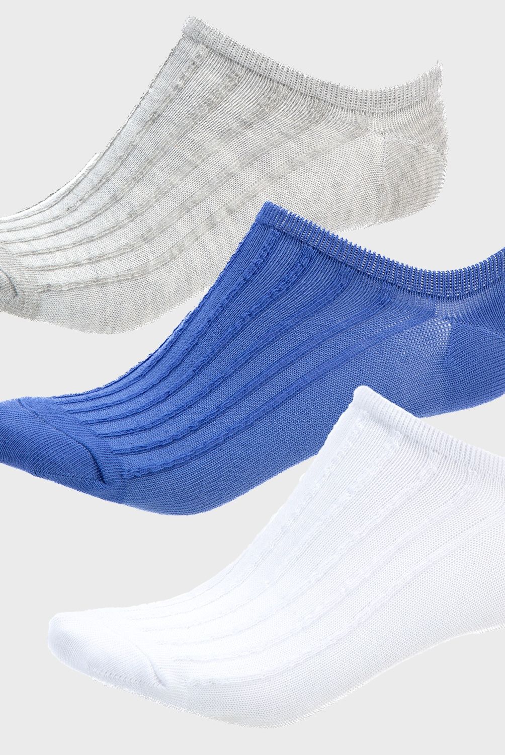 BLU - Pack de 3 Calcetines Mujer Blu