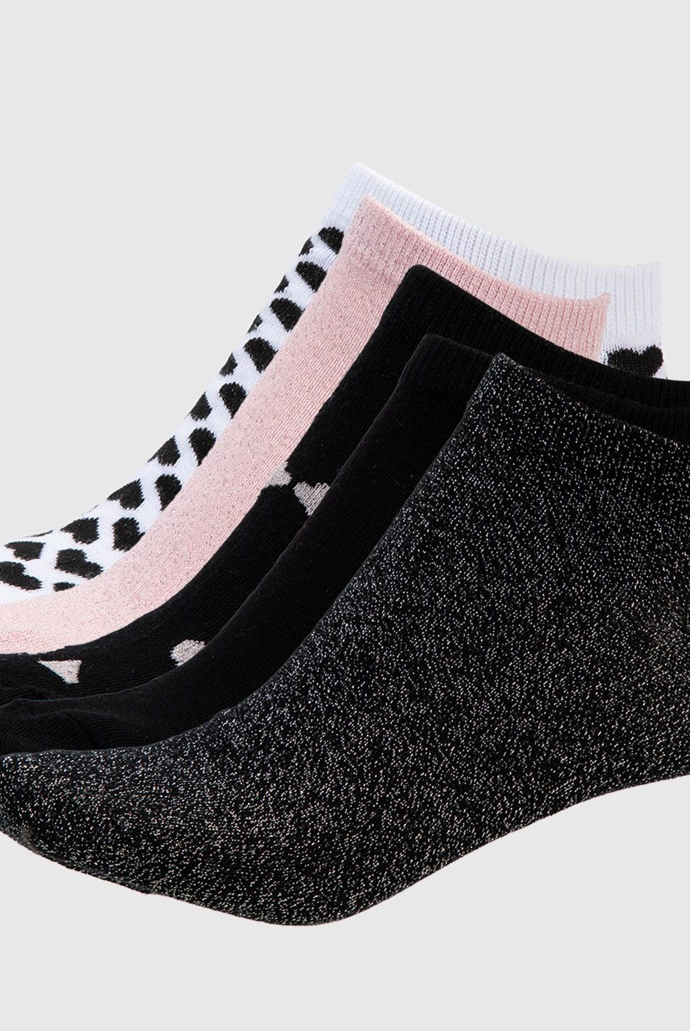 SYBILLA - Pack de 5 Calcetines Cortos Mujer Sybilla Algodón