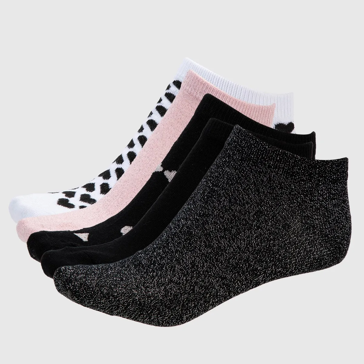 SYBILLA - Pack de 5 Calcetines Cortos Mujer Sybilla Algodón