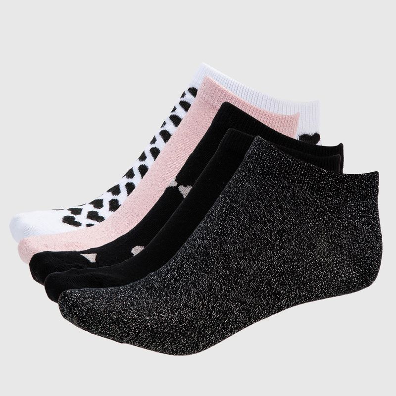 SYBILLA - Pack de 5 Calcetines Cortos Mujer Sybilla Algodón