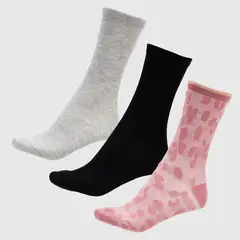 BLU - Pack de 3 Calcetines Mujer