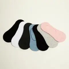 SYBILLA - Pack de 7 Calcetines Mujer Algodón