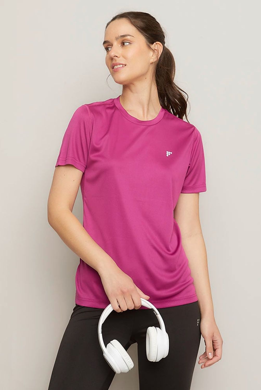 FRATTA - Polera Deportiva Fratta Manga Corta Mujer Poliéster