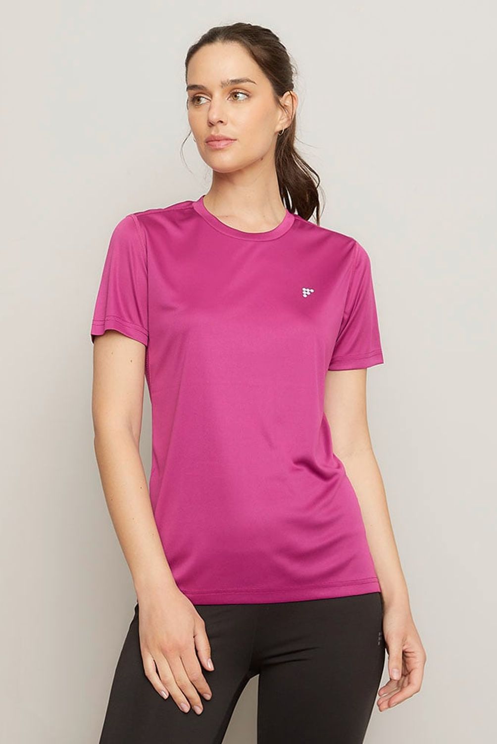 FRATTA - Polera Deportiva Fratta Manga Corta Mujer Poliéster