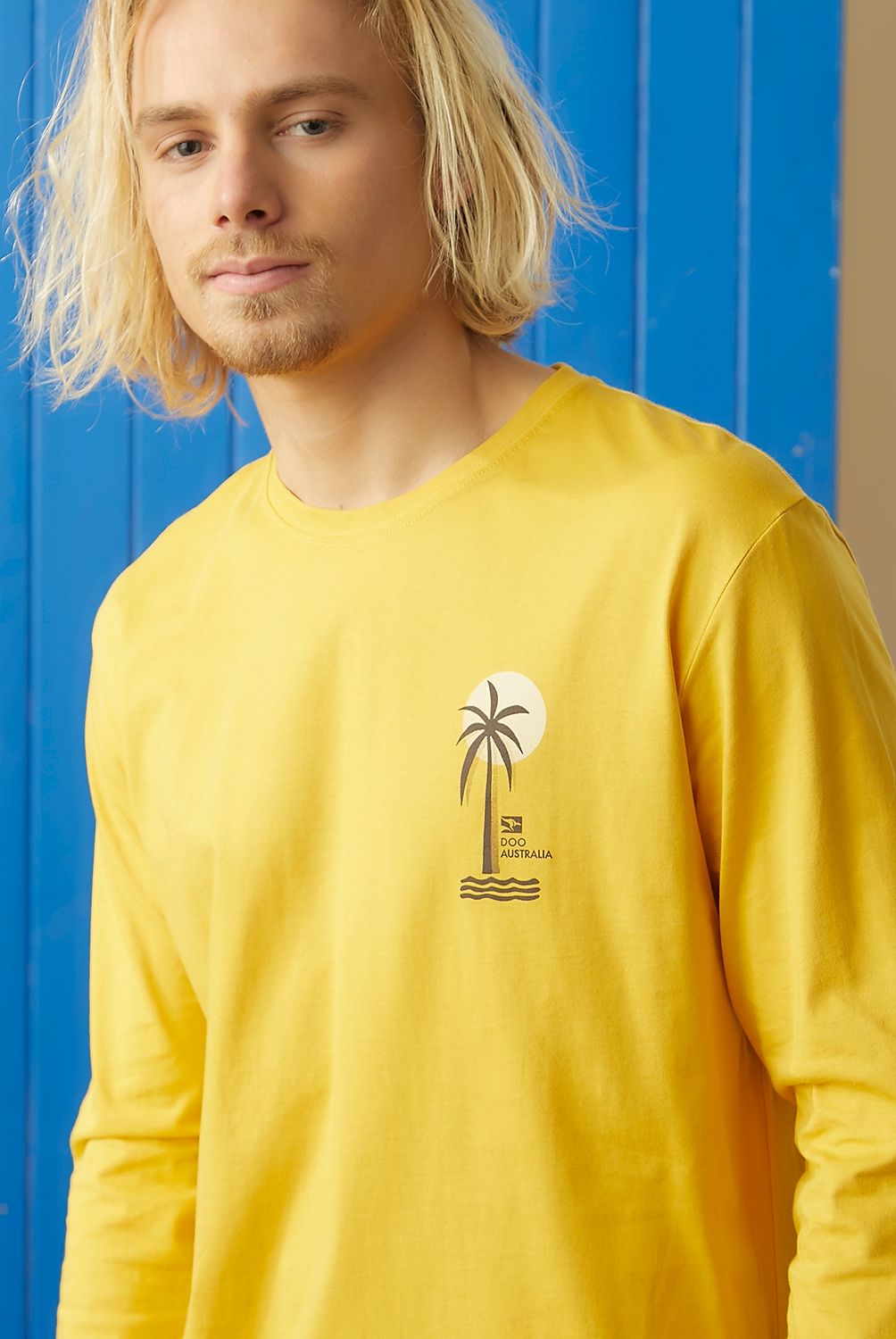 DOO AUSTRALIA - Polera Manga Larga Casual Hombre Doo Australia