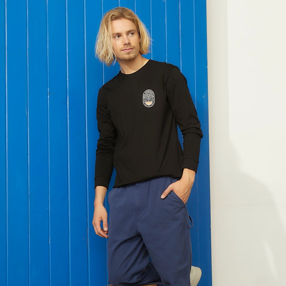 DOO AUSTRALIA - Polera Manga Larga Casual Hombre Doo Australia