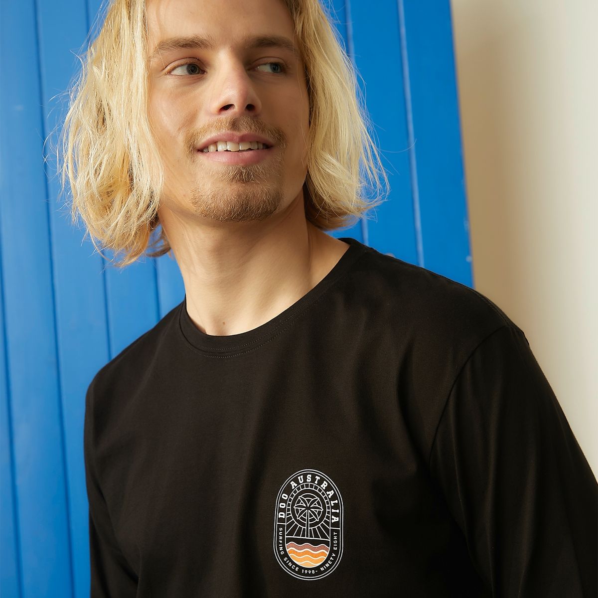 DOO AUSTRALIA - Polera Manga Larga Casual Hombre Doo Australia