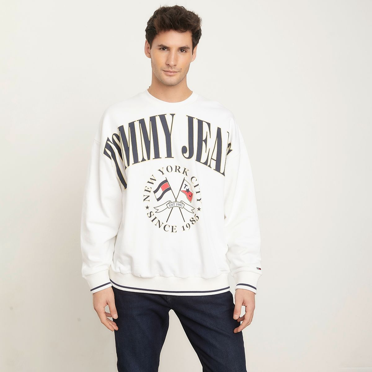 TOMMY HILFIGER - Polerón Oversize Hombre Tommy Hilfiger