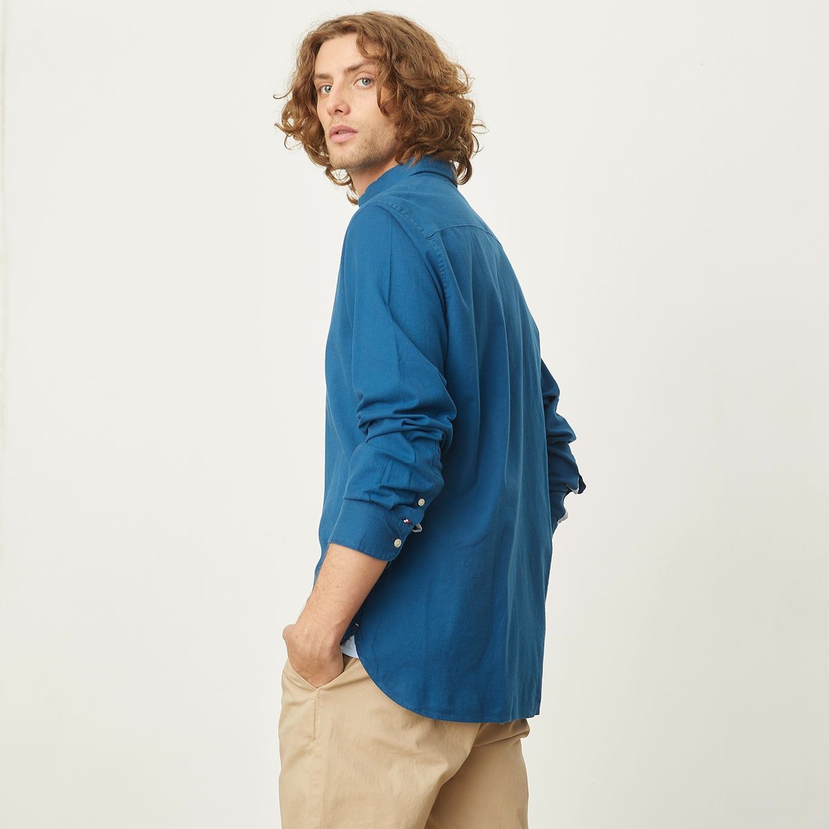 TOMMY HILFIGER - Camisa Manga Larga Casual Hombre Tommy Hilfiger