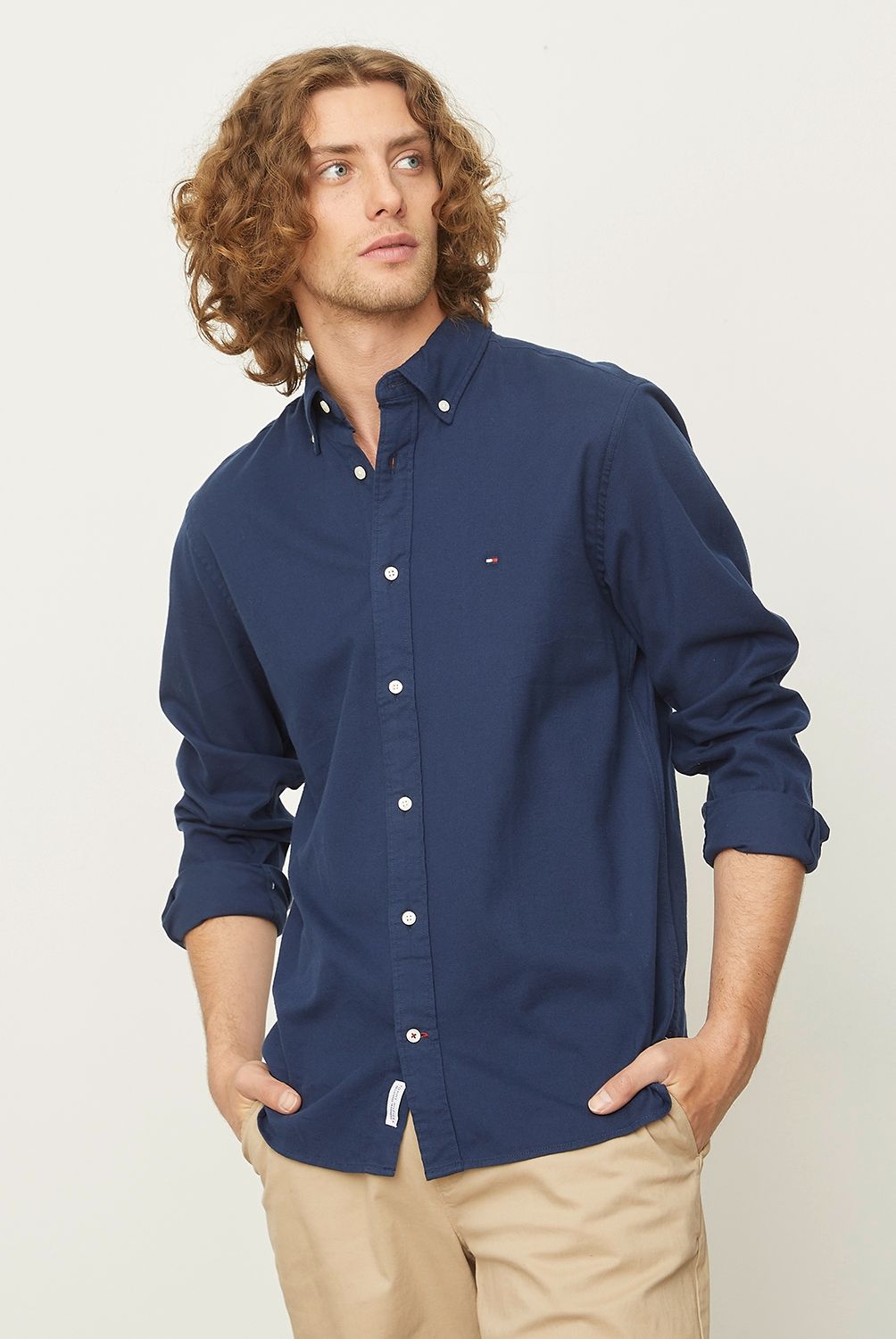 TOMMY HILFIGER - Camisa Manga Larga Casual Hombre Tommy Hilfiger