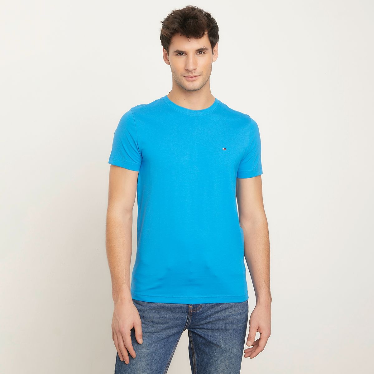 TOMMY HILFIGER - Polera Cuello Redondo Hombre Tommy Hilfiger