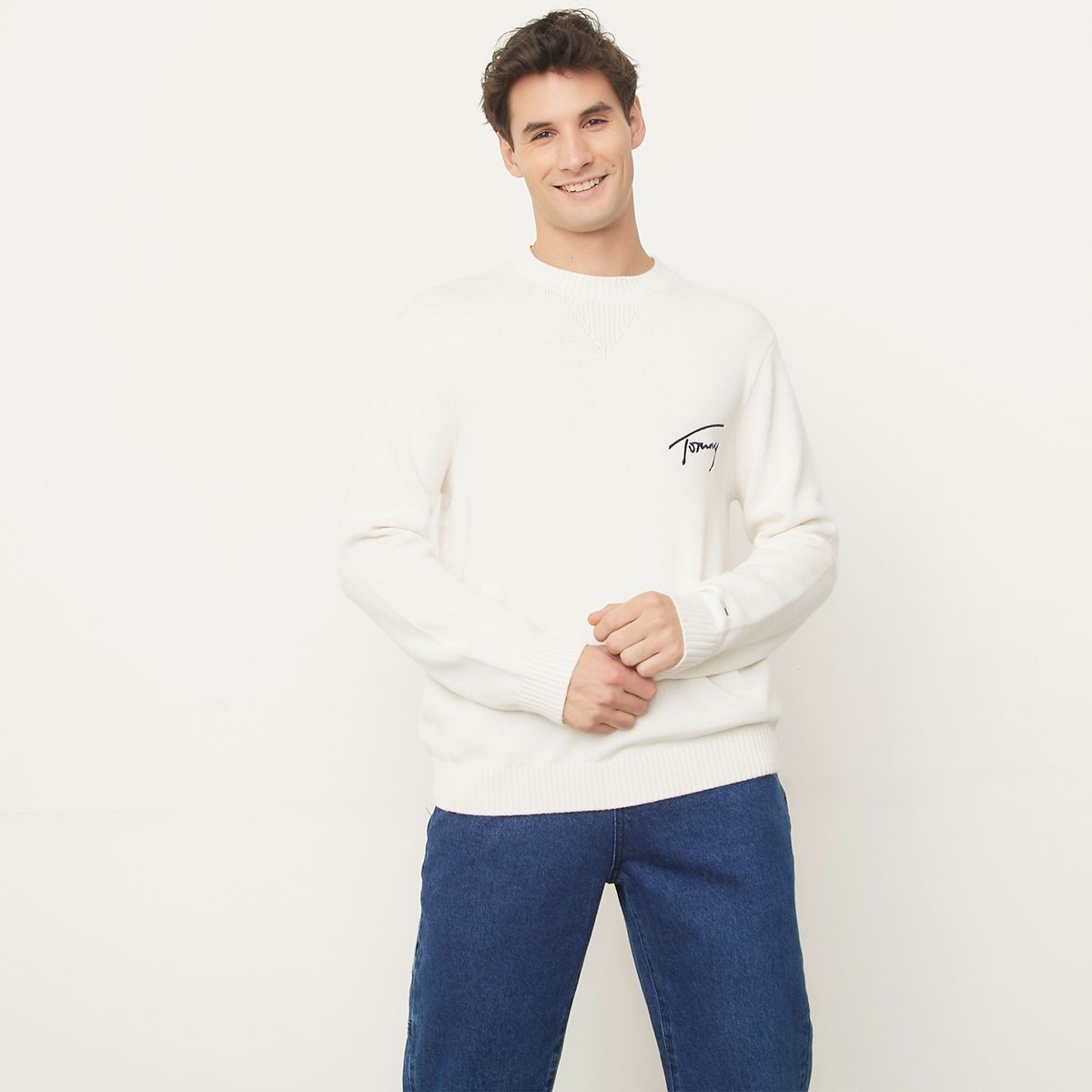 TOMMY HILFIGER - Sweater Liso Hombre Tommy Hilfiger