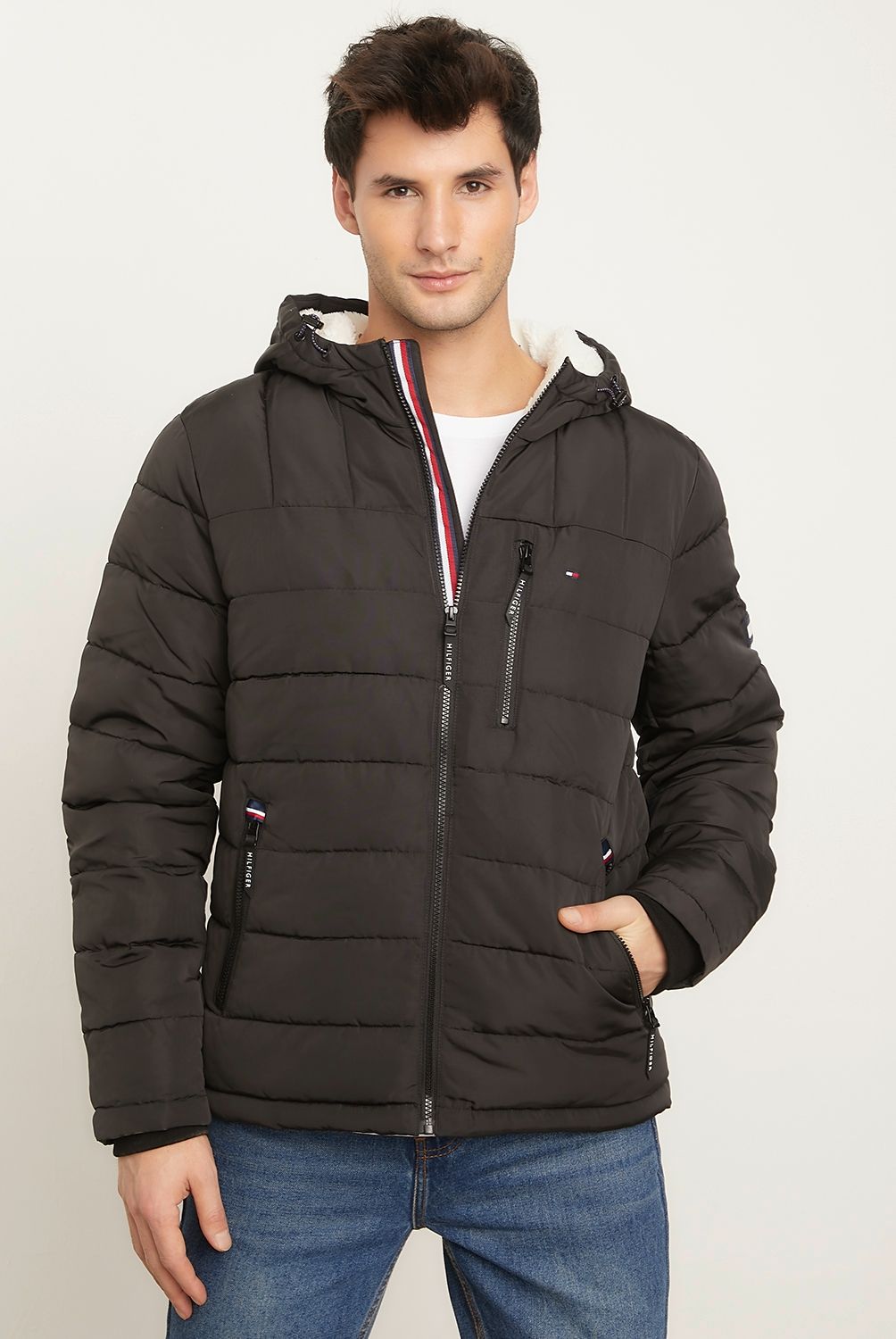TOMMY HILFIGER - Parka Full Zipper Hombre Tommy Hilfiger