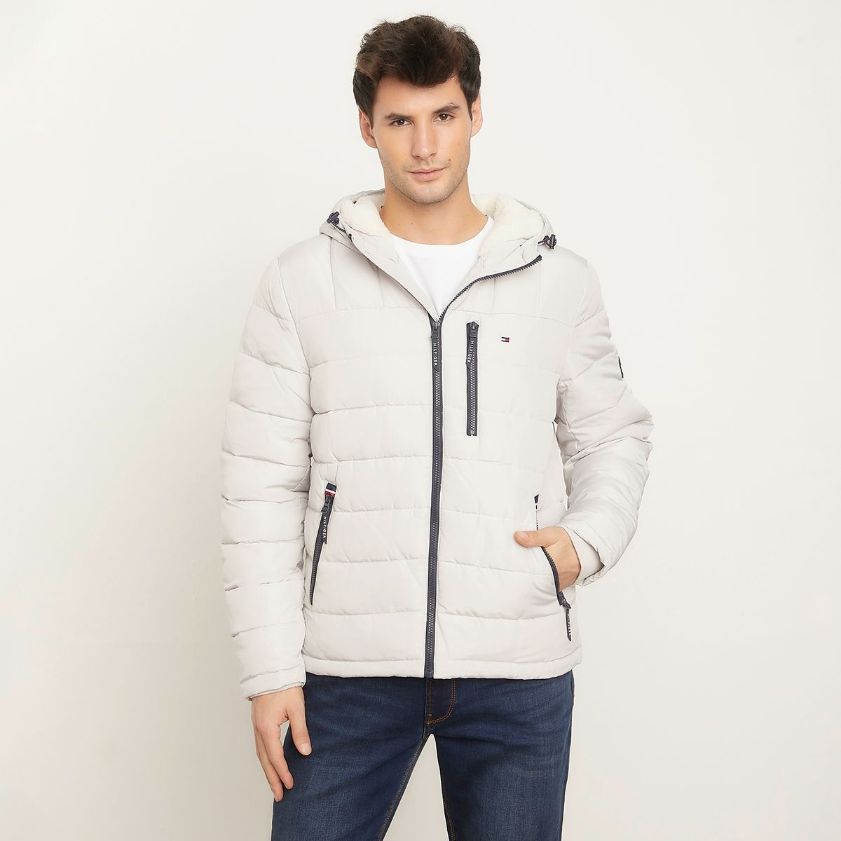 TOMMY HILFIGER - Parka Full Zipper Hombre Tommy Hilfiger