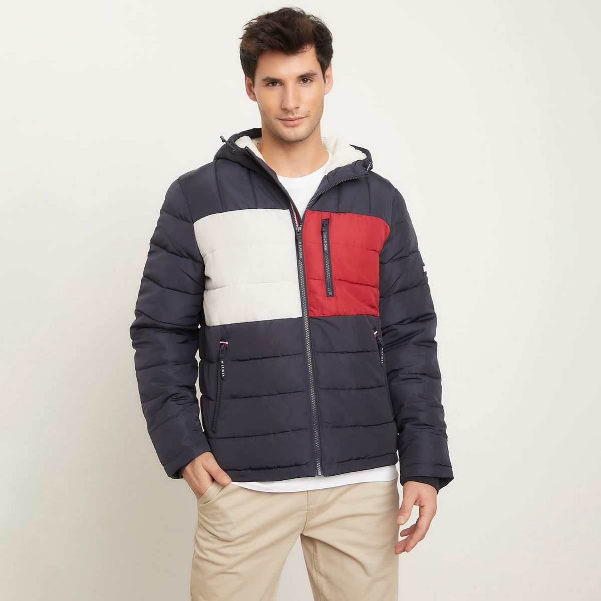 TOMMY HILFIGER - Parka Full Zipper Hombre Tommy Hilfiger